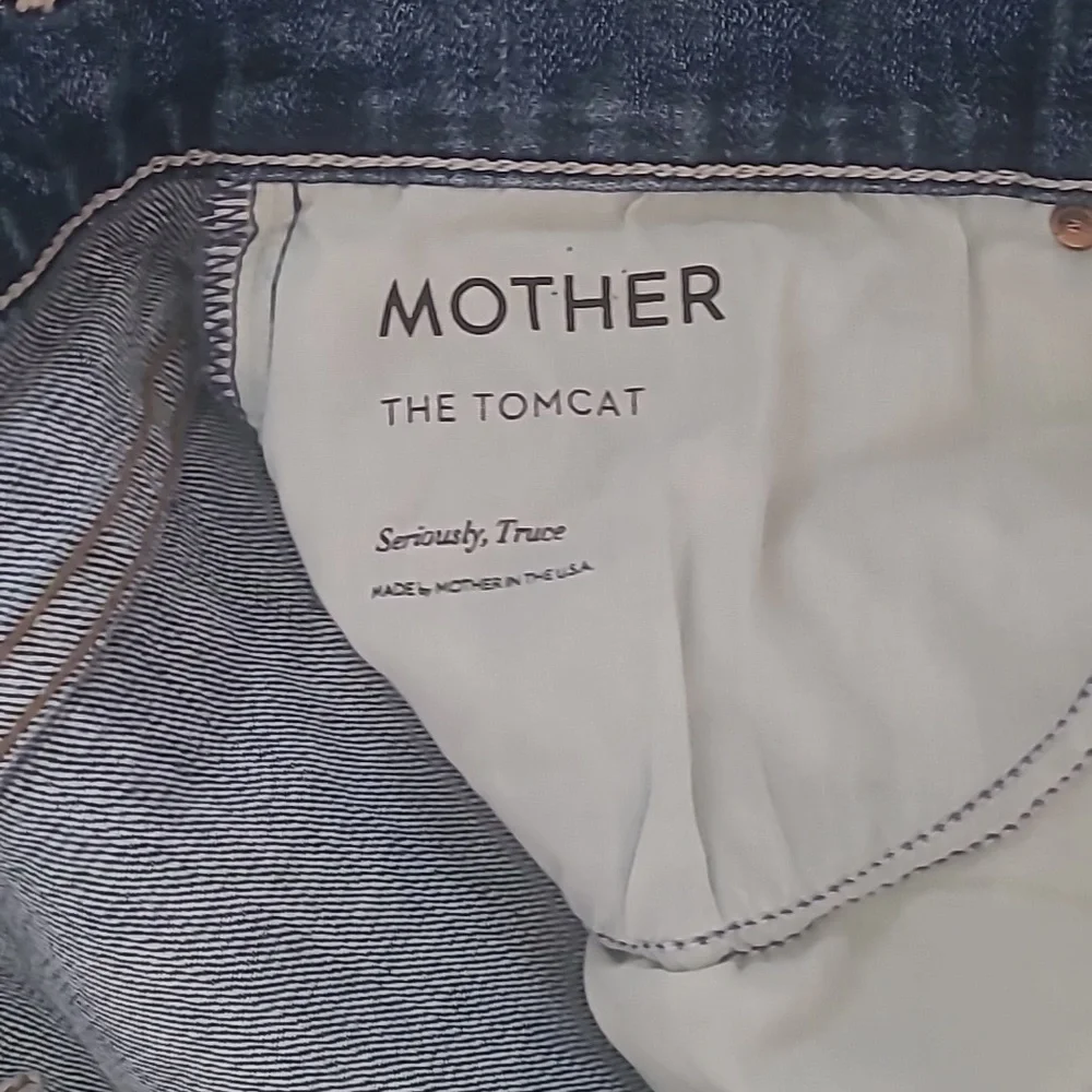 MOTHER THE TOMCAT SERIOUSLY TRUCE JEANS - Picture 11 of 16